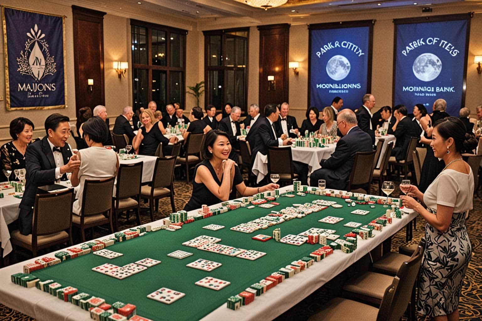 Moonlight, Martini, dan Mahjong: Acara Penggalangan Dana Unik untuk Bank Makanan Texas Utara image