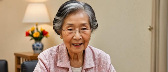 Pertemuan Pertama Nenek dengan Meja Mahjong Otomatis Memikat Hati di Seluruh Dunia