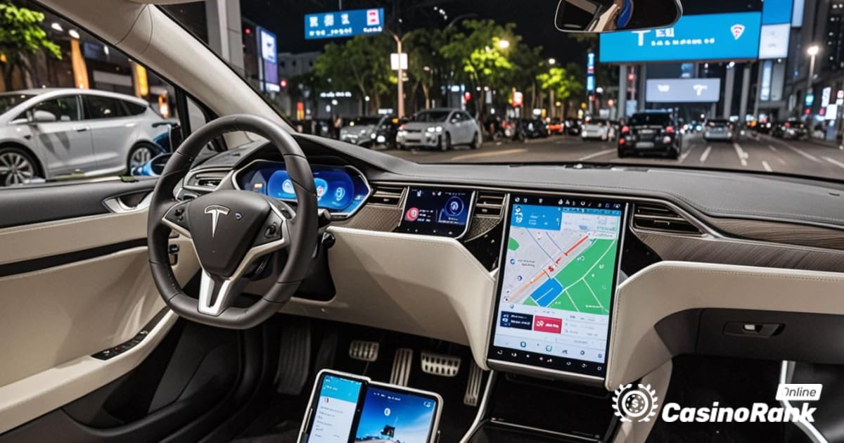 Tesla Meningkatkan Hiburan di Tiongkok dengan Game Online dan Konten Video